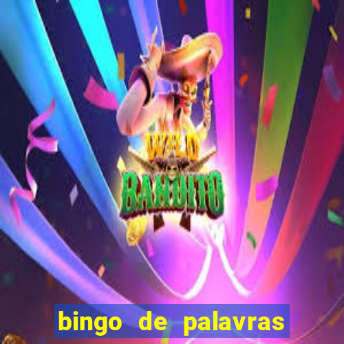 bingo de palavras de natal